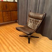Falcon armchair designed by Sigurd Ressell, Vatne Möbler, Norway, 1970s