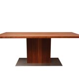 2000s design table in cherrywood