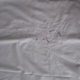Old embroidered tablecloth 245x160cm