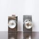 Space age wall light in aluminium and chrome (1 of 3), 1970s