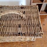 Old wicker basket