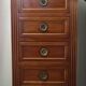 Louis XVI-style chiffonnier with six drawers