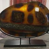 Decorative enamel vase