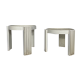 Ensemble « Marema » de deux tables gigognes par Gianfranco Frattini pour Cassina