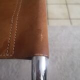 Chairs b33 leather patinated Marcel Breuer