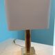 Vintage / art deco / 1950s brass table lamp.