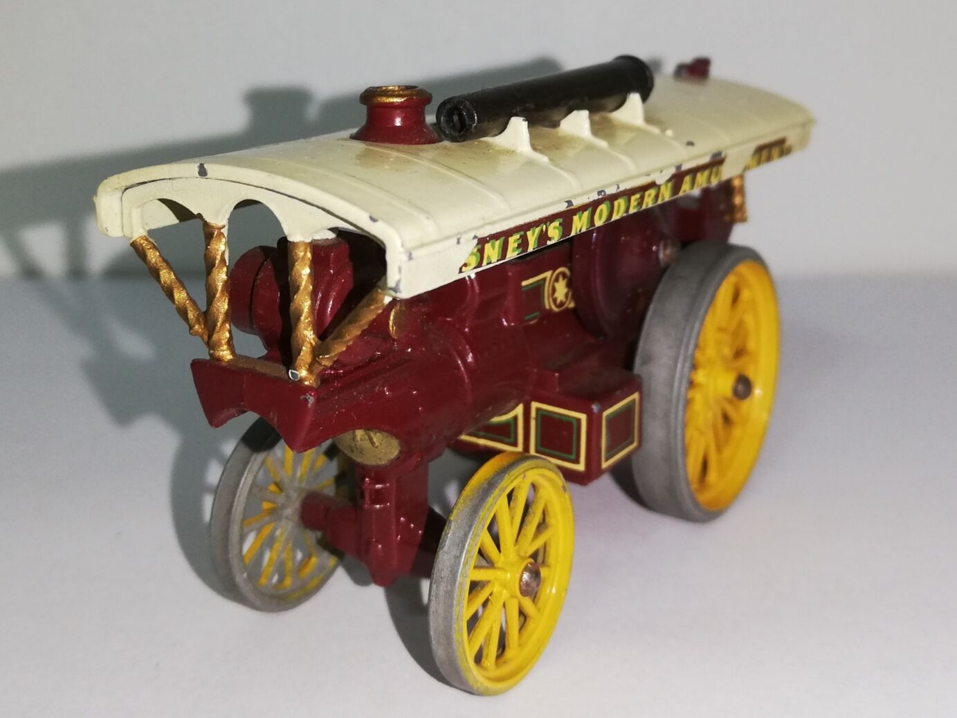Tracteur à vapeur Matchbox Fowler Big Lion