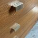 Vintage oak chest of drawers with 4 drawers