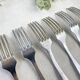 6 vintage stainless steel forks vlm italia