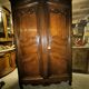 Louis XV period wardrobe in solid walnut
