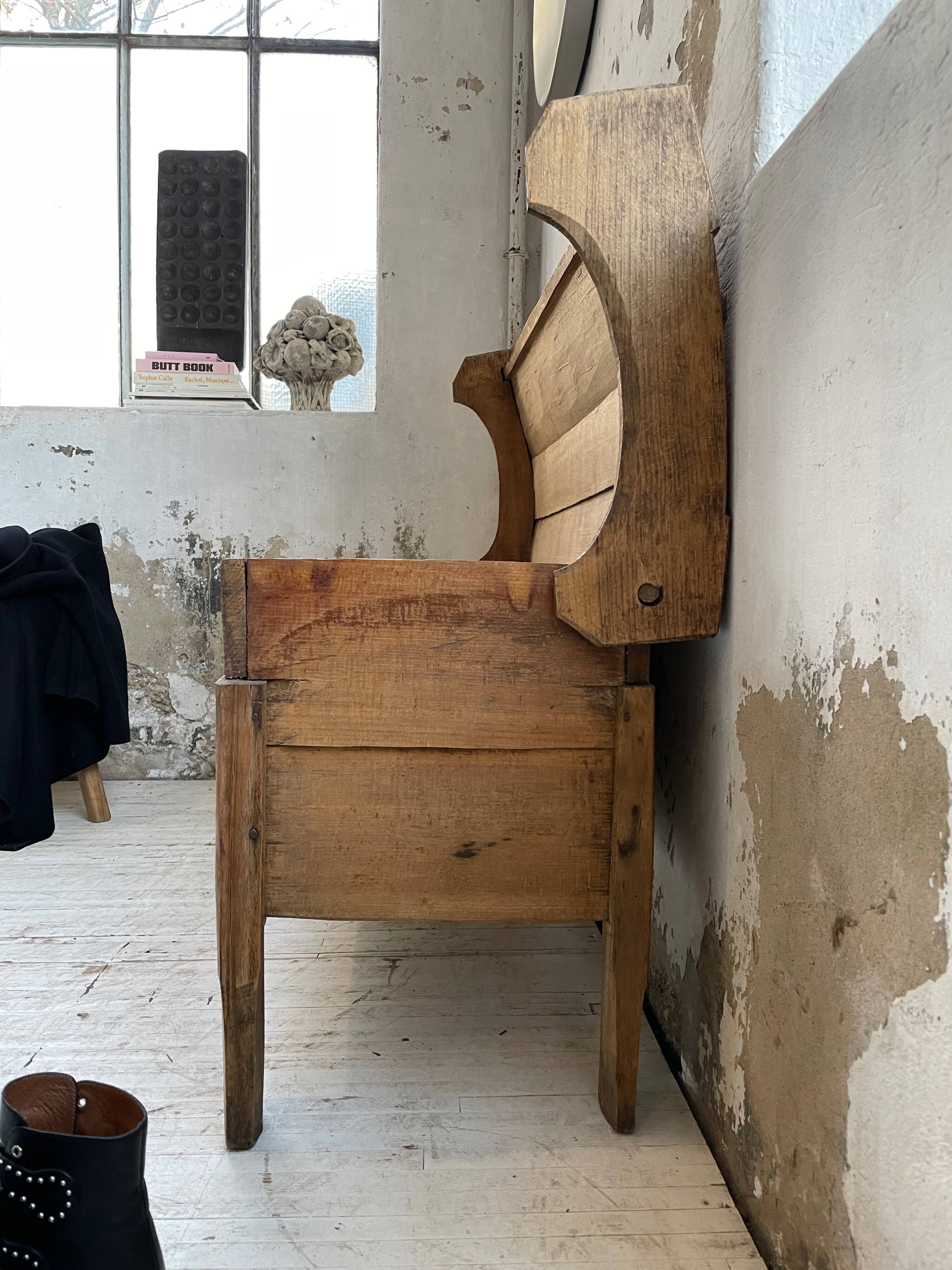 Shepherd's chest Vosges 1900 popular art