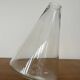 Vase verre culbuto H 21cm