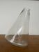 Glass vase culbuto H 21cm