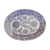Old oval dish. Imari.