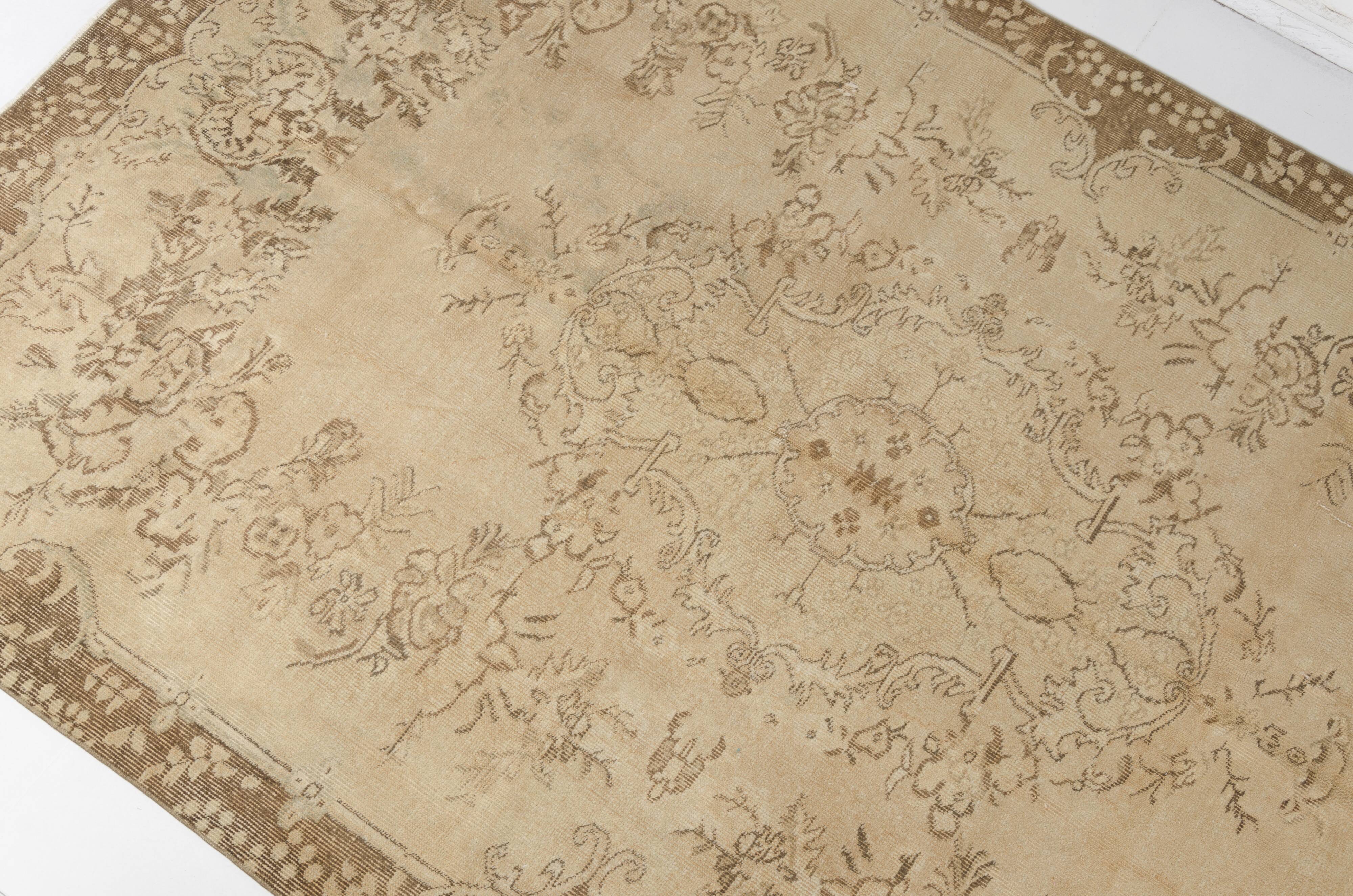 Bige Handknotted Floor Rug sku-2336