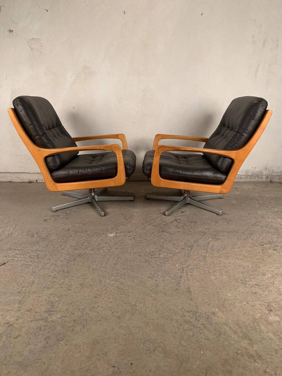 Set of armchairs by Eugen Schmidt for Soloform, 1960s
