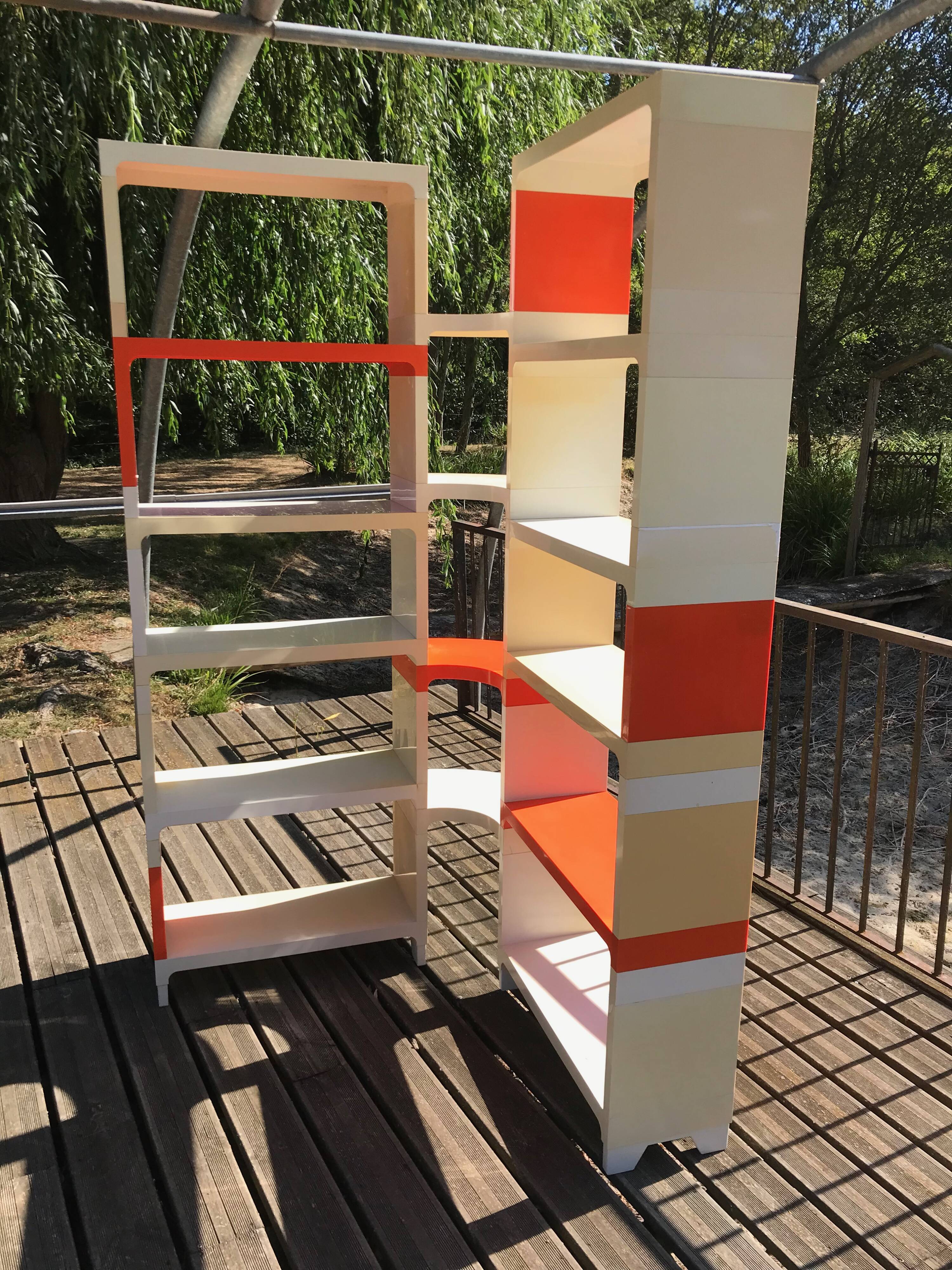 Etagere plastique prisunic 1970