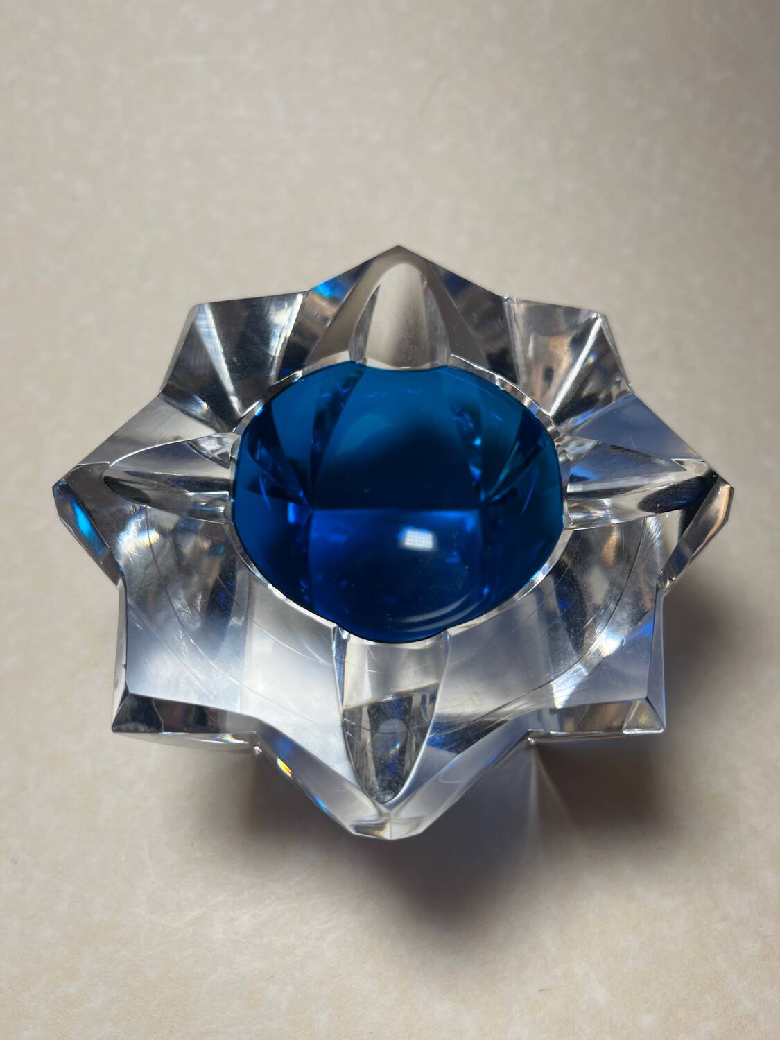 Crystal ashtray