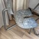 Set of a dining table and two chairs (vintage) purchased from a gallery.