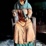 Religious sculpture, saint from the 17th century.