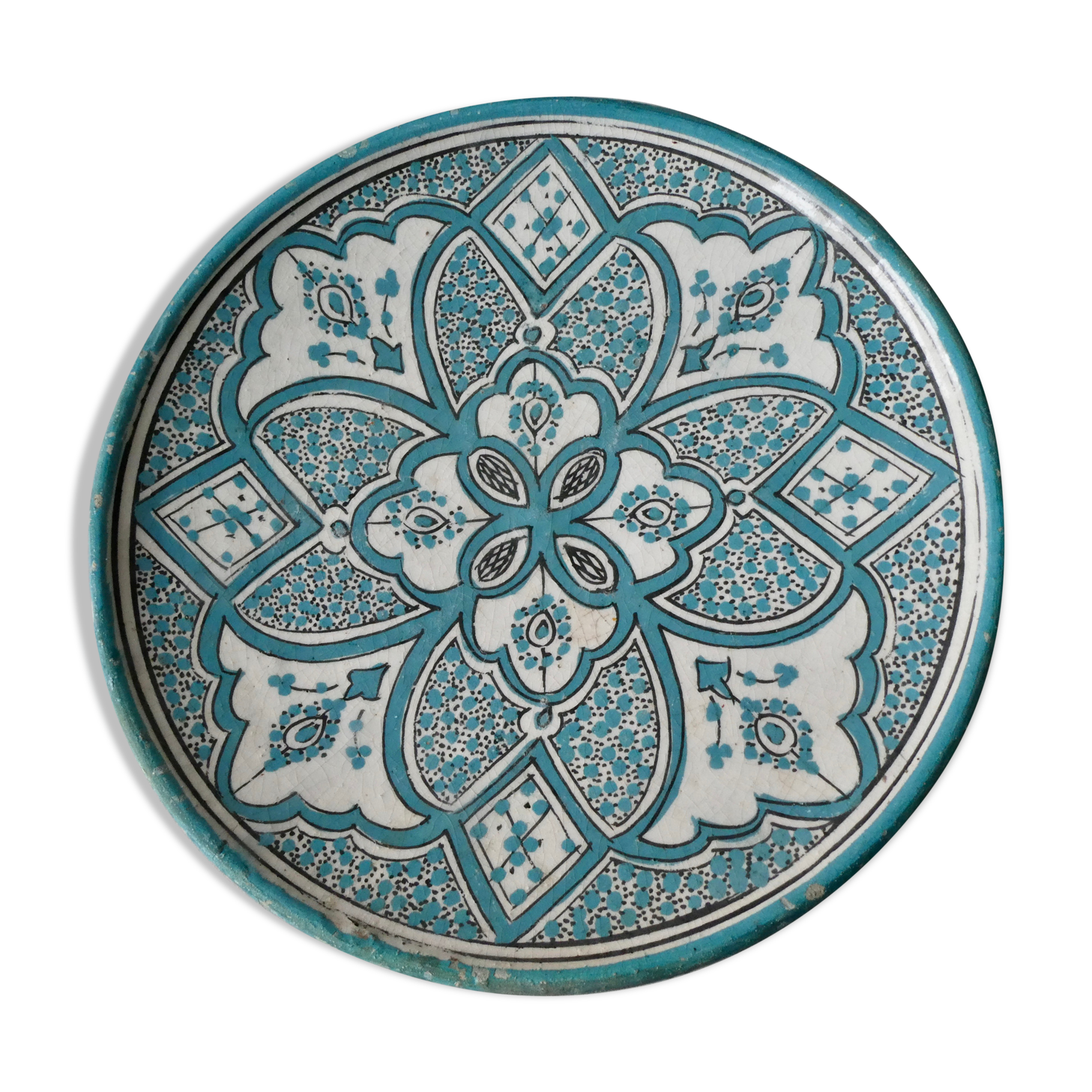 Safi Morocco pottery dish