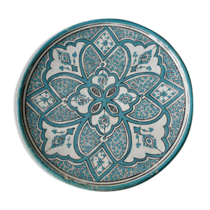 Plat poterie de Safi - maroc
