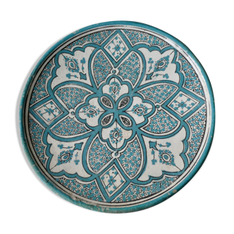 Plat poterie de Safi Maroc