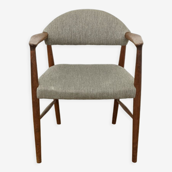 Scandinavian armchair mid-century grey