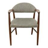 Scandinavian armchair mid-century grey