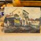 Oil on Panel Painting by Marcel Leprin