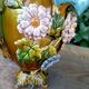 Barbotine vase late 19th century 💐