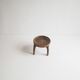 Wa-Hehe tribal carved tripod stool, Tanzania 1950s