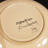 5 Henriot Quimper saucers or plates