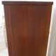 Burwood oak curtain file cabinet, 1960s