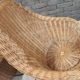 Rattan, wicker lounge set