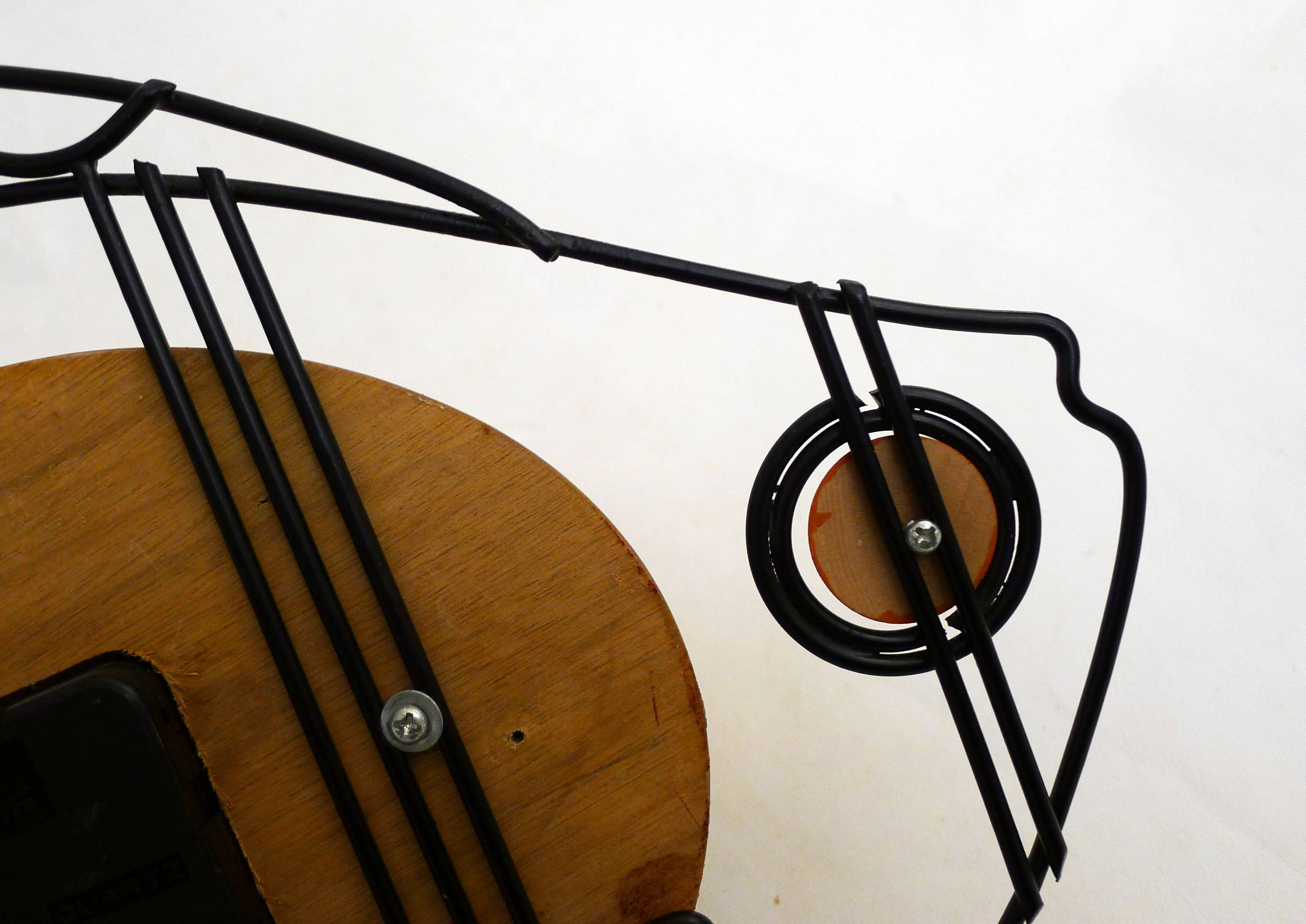 Fish midcentury clock