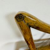 Antique chinese handcrafted bamboo lounge chair, 1900