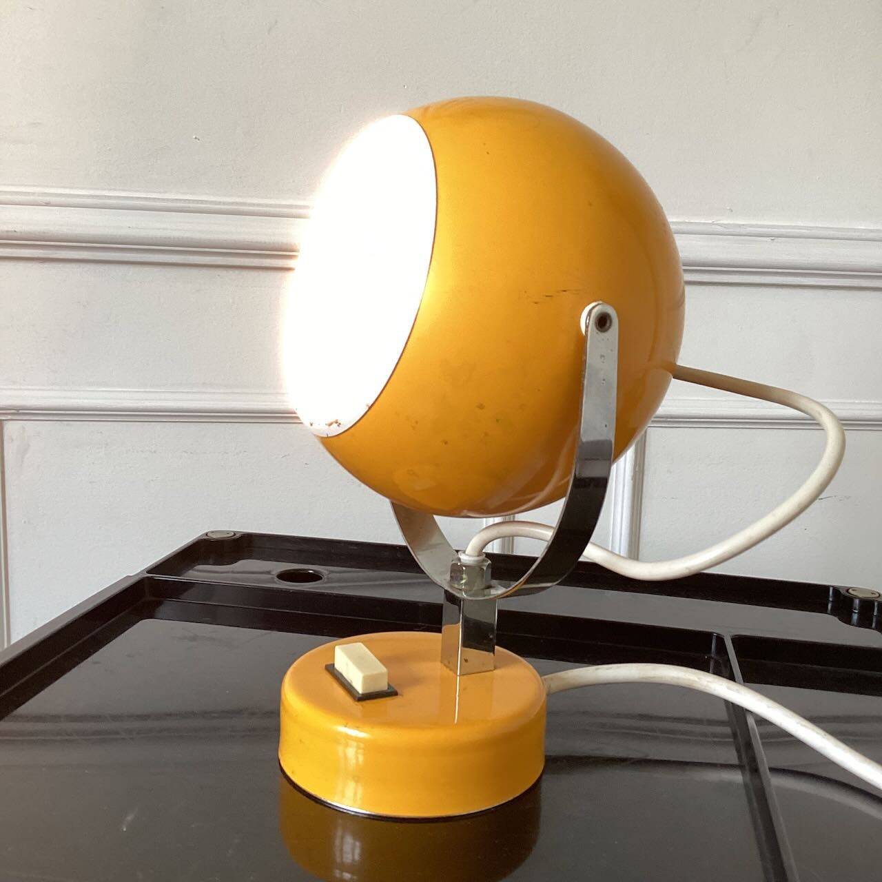 70's eyeball lamp