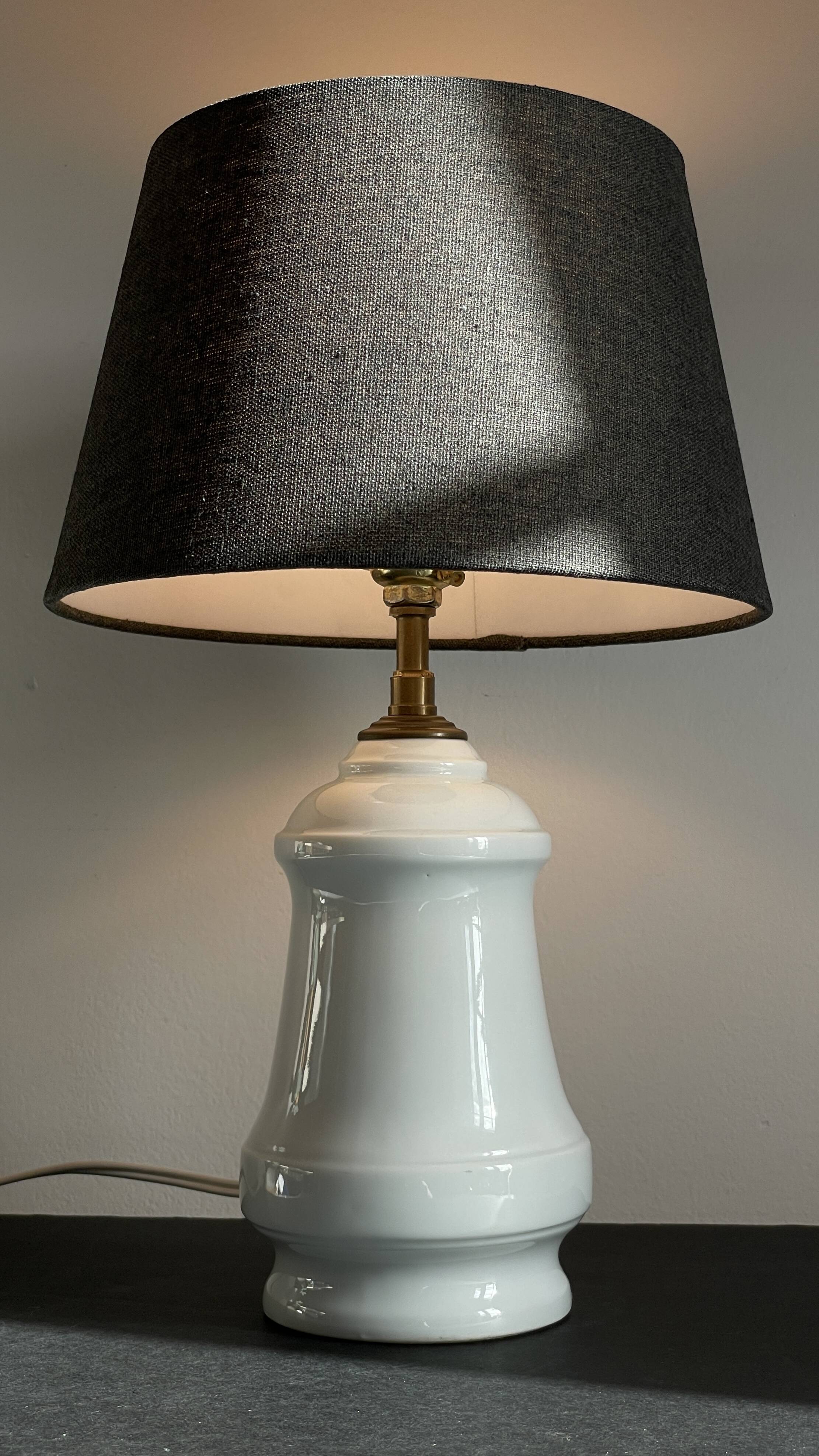 Vintage Limoges Porcelain Lamp