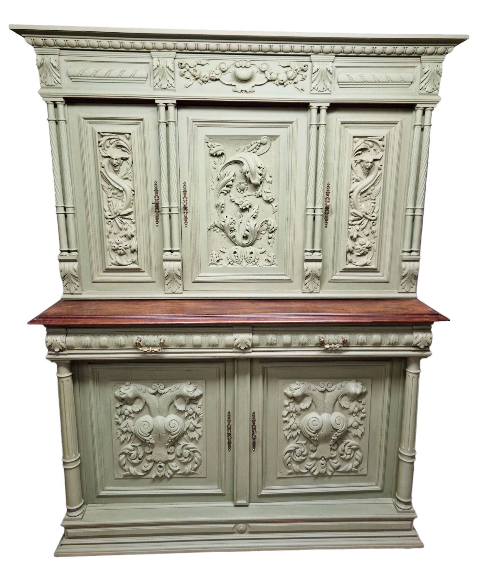 Buffet 2 corps style Henri II