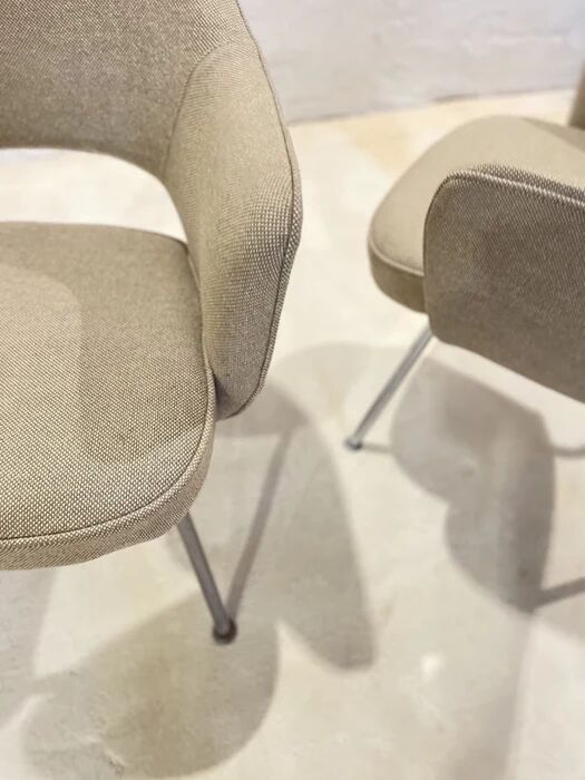 Pair of “Executive” armchairs by Eero Saarinen for Knoll, 1950-1960s