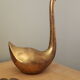 Brass swan