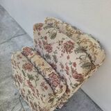 Pair of Baumann armchairs, signed, vintage Fan model