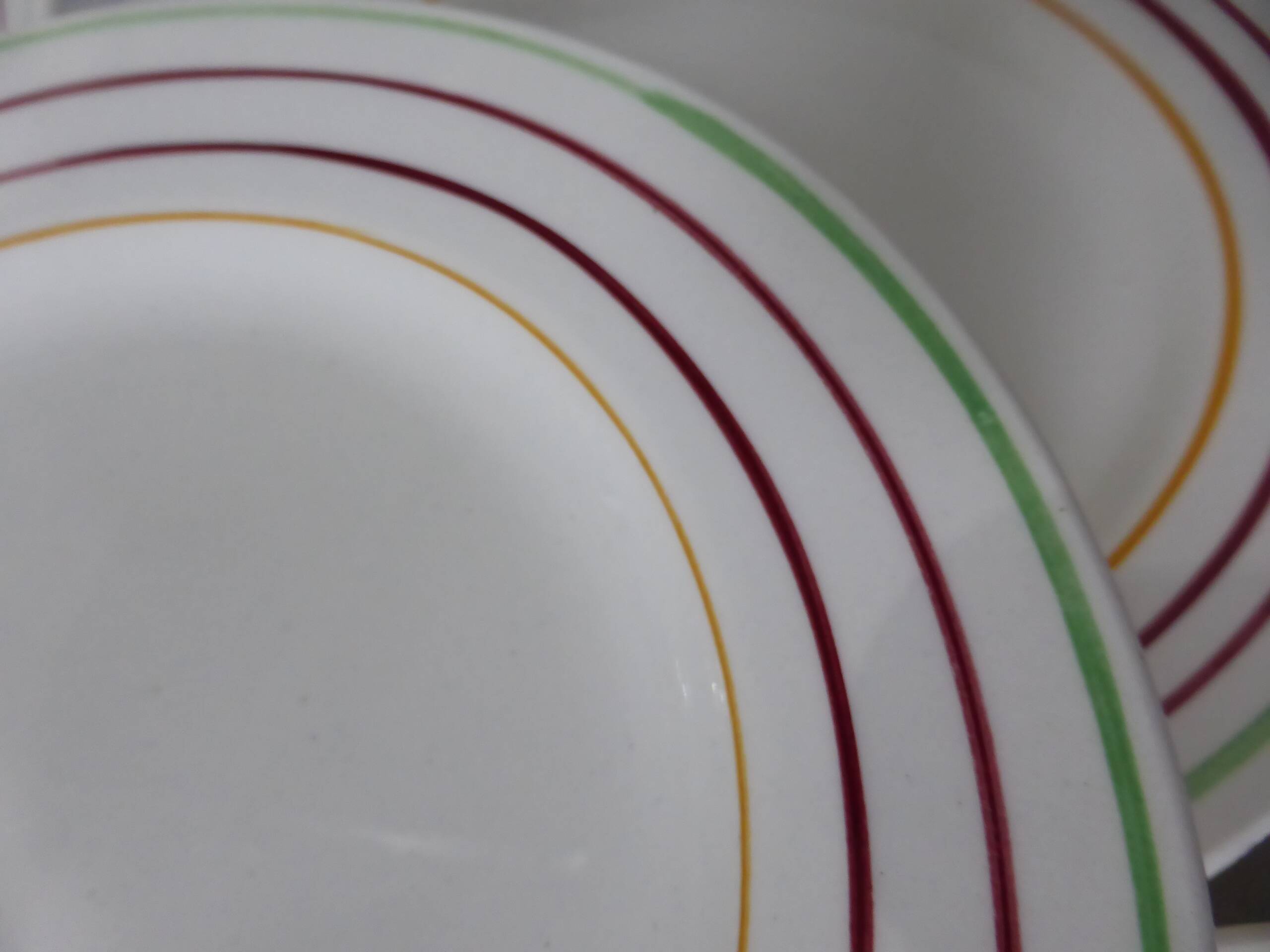5 flat plates from Gien Jeannino