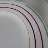 5 flat plates from Gien Jeannino