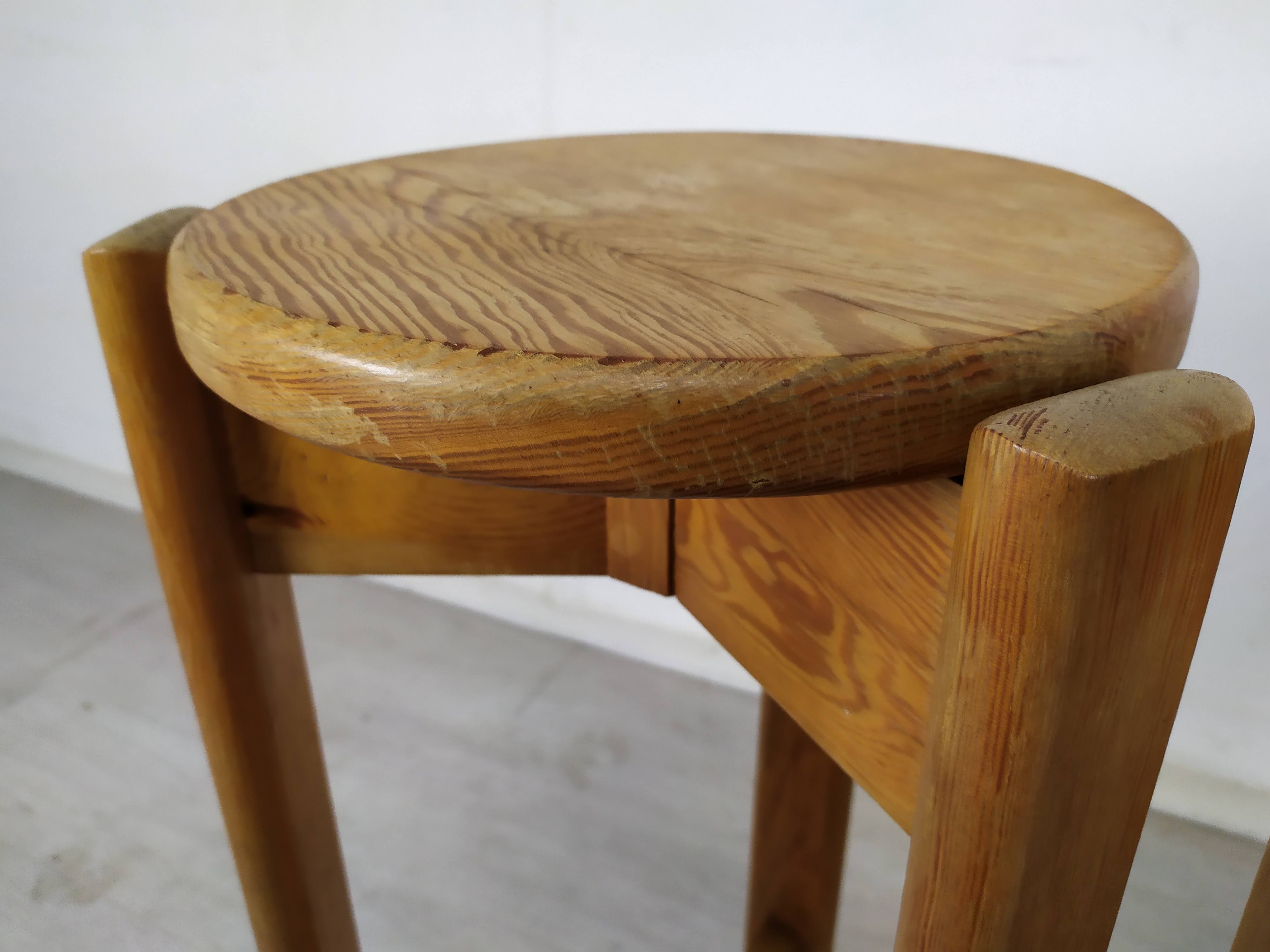 Vintage chalet bar stools