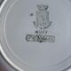 St. Amand earthenware hollow plate décor Primax blue
