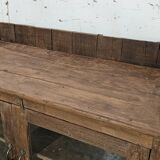 Ancien vaisselier en teck birman