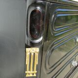 Napoleon III chest of drawers in blackened wood