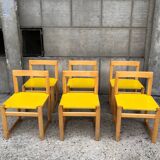 Chaise enfant design scandinave vintage